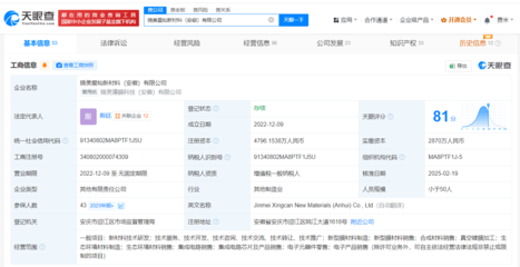 上汽旗下基金入股錦美星燦 光學(xué)薄膜研發(fā)商迎來(lái)資本新動(dòng)能，加速新型膜材料制造布局